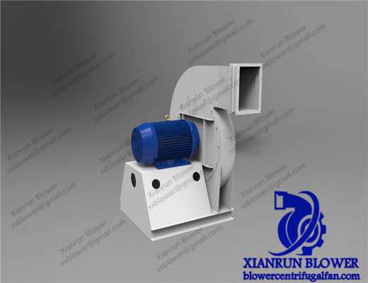 Yanma Desteği İçin Yüksek Basınçlı Santrifüj Geriye Kavisli Fan 350KW