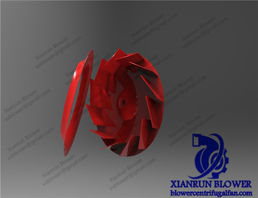 Daha Yüksek Verimli Santrifüj Fan Aksesuarları Endüstriyel Blower Fan Çark