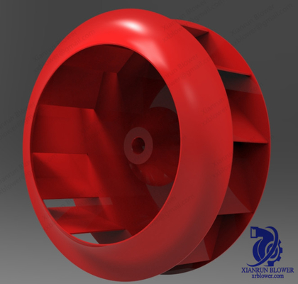 Geriye Eğik Tek Girişli Santrifüj Fan 5KW - 350KW ISO 9001 Onaylı