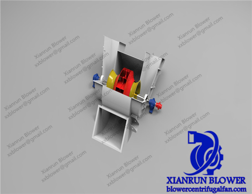 Yüksek Basınçlı Çift Girişli Santrifüj Fan 380mm-3200mm Çark Çapı