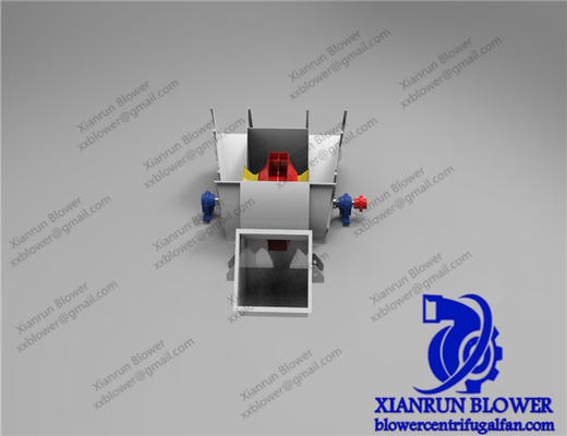 Yüksek Basınçlı Çift Girişli Santrifüj Fan 380mm-3200mm Çark Çapı