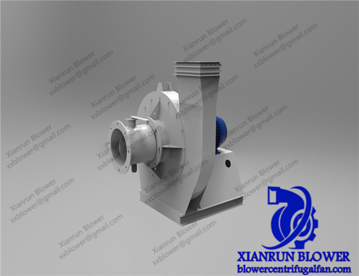 Yanma Desteği İçin Yüksek Basınçlı Santrifüj Geriye Kavisli Fan 350KW