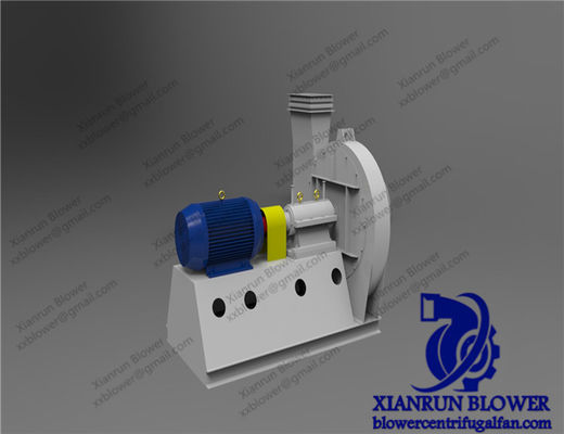 Çimento Enerji Üretimi ve Toz Toplama Sistemleri için Dayanıklı Malzemelerden Yapılmış Endüstriyel Santrifüj Radyal Fan