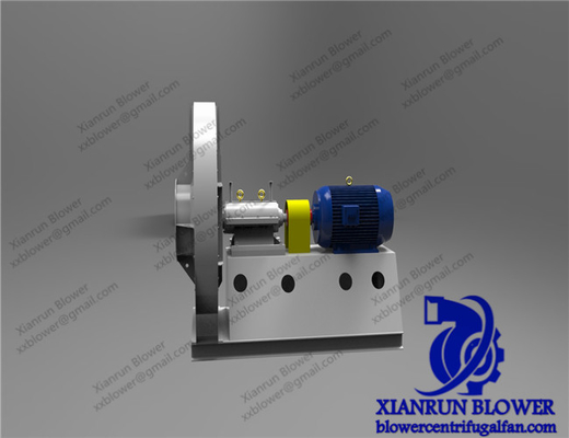 Kazan Endüstrisi için Q235 Yüksek Basınçlı Santrifüj Blower 350KW