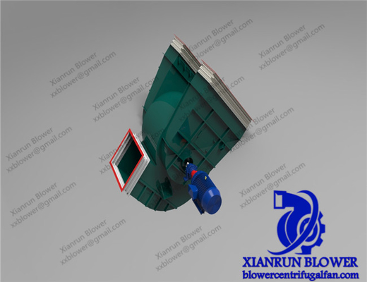 Geriye Eğimli Yüksek Verimli santrifüj Blower 960rpm -2900rpm