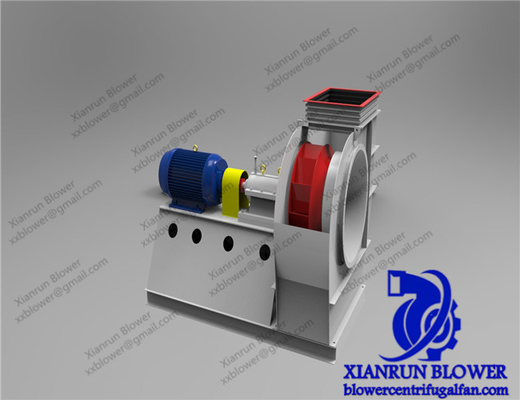 760-2900rpm Santrifüj Havalandırma Fanı Kazanlar İçin Geriye Eğimli