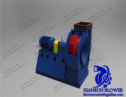 760-2900rpm Santrifüj Havalandırma Fanı Kazanlar İçin Geriye Eğimli