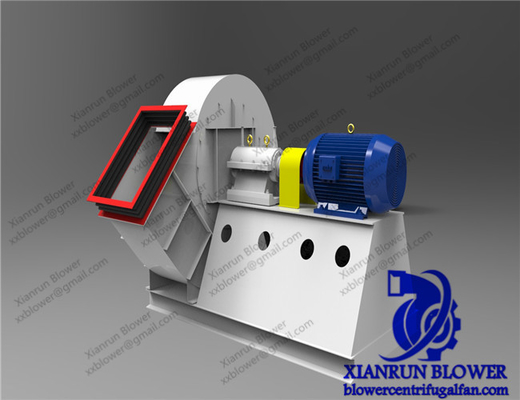 760-2900rpm Santrifüj Havalandırma Fanı Kazanlar İçin Geriye Eğimli