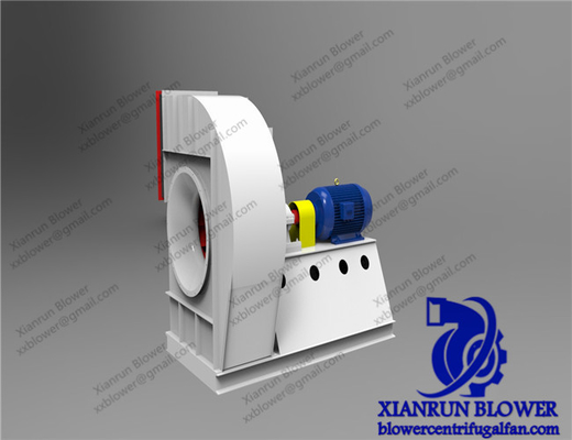 760-2900rpm Santrifüj Havalandırma Fanı Kazanlar İçin Geriye Eğimli