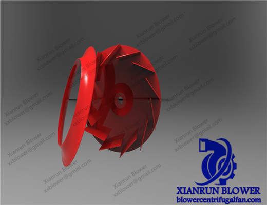 Çimento Fabrikası Santrifüj Blower Çark 400mm-3500mm Aşınmaya Dirençli