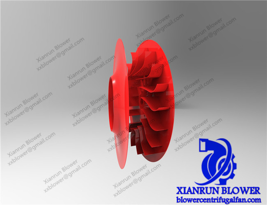 Çimento Fabrikası Santrifüj Blower Çark 400mm-3500mm Aşınmaya Dirençli