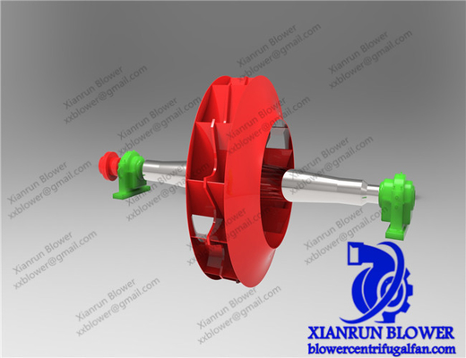 Güç Üretimi İçin Özelleştirilmiş Santrifüj Blower Fan Çarkı