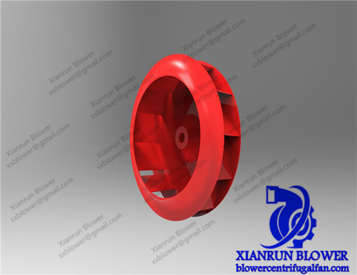 400-3500mm Santrifüj Fan Aksesuarları İleri Eğimli Çark