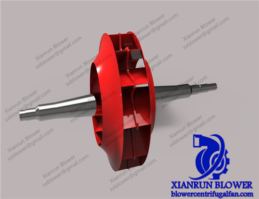 400-3500mm Santrifüj Fan Aksesuarları İleri Eğimli Çark