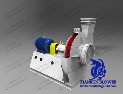 Santrifüj Sıralı Egzoz Fanı 800 - 90000m3/h Endüstriyel Yüksek Basınçlı Blower