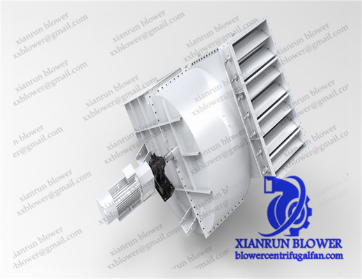 220V 380V Endüstriyel Egzoz Fanları, Çıkış Flanşı Radyal Santrifüj Fan