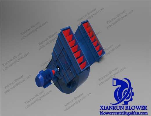 Q345 Santrifüj Üfleyiciler ve Fanlar 800m3/H - 90000m3/H Renk Özel