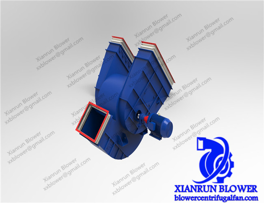 Çift Girişli Santrifüj Egzoz Fanı Blower 220V 380V Paslanmaz Çelik Santrifüj Blower