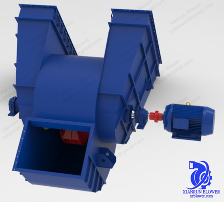 5 - Toz Toplama için 350KW Özel Endüstriyel Fan Üfleyici 220V 660V