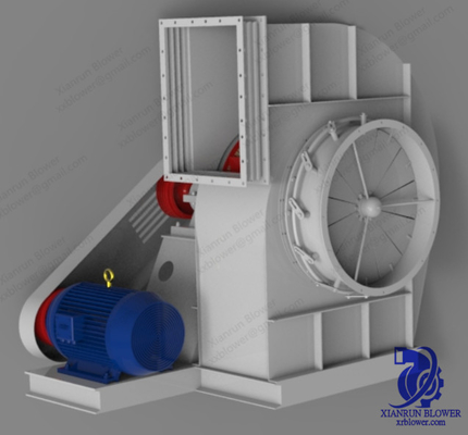 Toz toplama için Özel Endüstriyel Santrifüj Fan 350KW