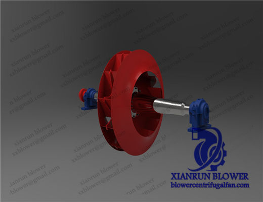 Belirli Endüstriyel Gereksinimler için Özelleştirilebilir Santrifüj Radyal Fan endüstriyel fan Geriye Eğik Fanlar ve Üfleyiciler