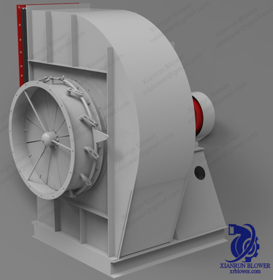 Geriye Eğik Tek Girişli Santrifüj Fan 5KW - 350KW ISO 9001 Onaylı