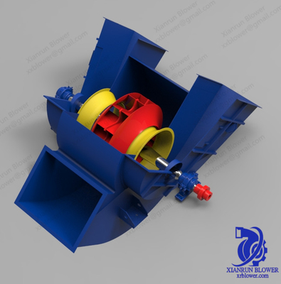 Geriye Eğik Tek Girişli Santrifüj Fan 5KW - 350KW ISO 9001 Onaylı