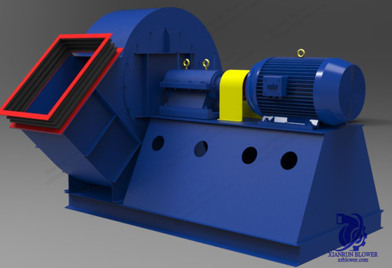 İleri Eğimli Santrifüj Fan Üfleyici 220V 380V 440V Kayış Kasnağı
