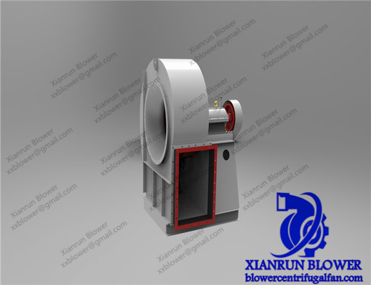 Toz toplama için Manganez Çelik Geri Santrifüj Fan 380V 440V