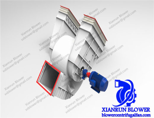 Endüstriyel Kazan İçin Paslanmaz Çelik Santrifüj Blower Fan Geriye Kavisli