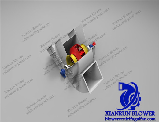 Endüstriyel Kazan İçin Paslanmaz Çelik Santrifüj Blower Fan Geriye Kavisli