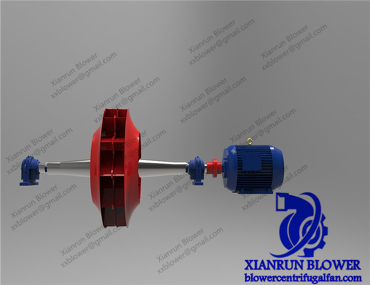 Endüstriyel Kazan İçin Paslanmaz Çelik Santrifüj Blower Fan Geriye Kavisli