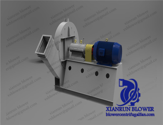 560rpm - 2900rpm Kazan Endüstrisi için Yüksek Sıcaklık Santrifüj Fan