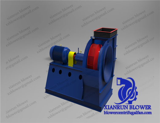 560rpm - 2900rpm Kazan Endüstrisi için Yüksek Sıcaklık Santrifüj Fan