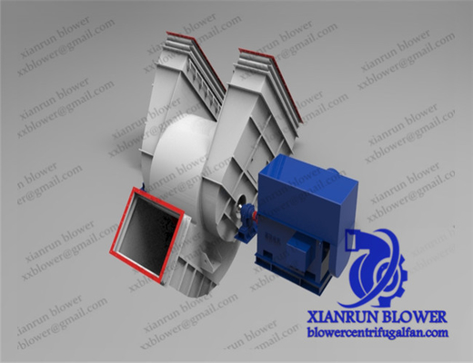 Çelik Çift Girişli Santrifüj Fan Üfleyici 220V 380V Renkli Özel 1 Yıl Garanti