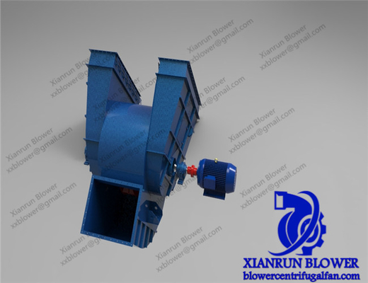 Çimento Üretimi için 90-3500mm Çift Girişli Santrifüj Fan Blower F Modeli