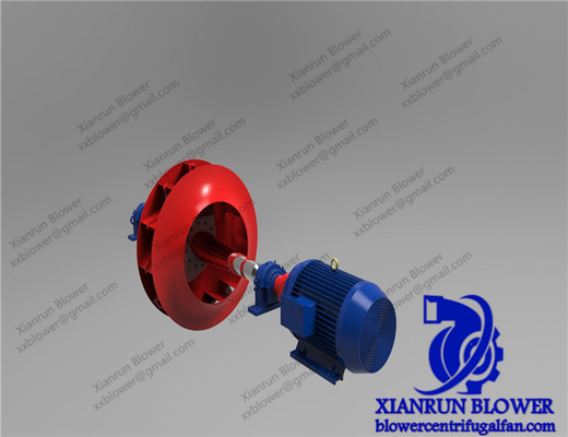 Düşük Gürültülü Çift Girişli Santrifüj Fan İleri Eğimli 5KW-350KW