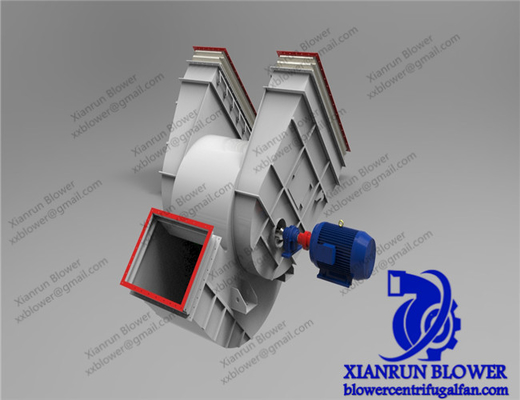 Düşük Gürültülü Çift Girişli Santrifüj Fan İleri Eğimli 5KW-350KW
