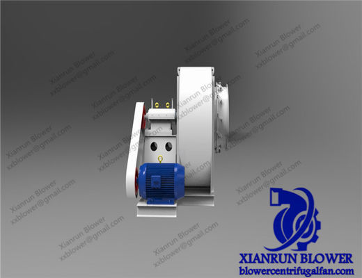 Endüstriyel kazanlar ve elektrikli hava üfleyicisi destek ekipmanları için tasarlanmış yüksek havalı hava akışı ve kemer tahrikli endüstriyel santrifugal fan